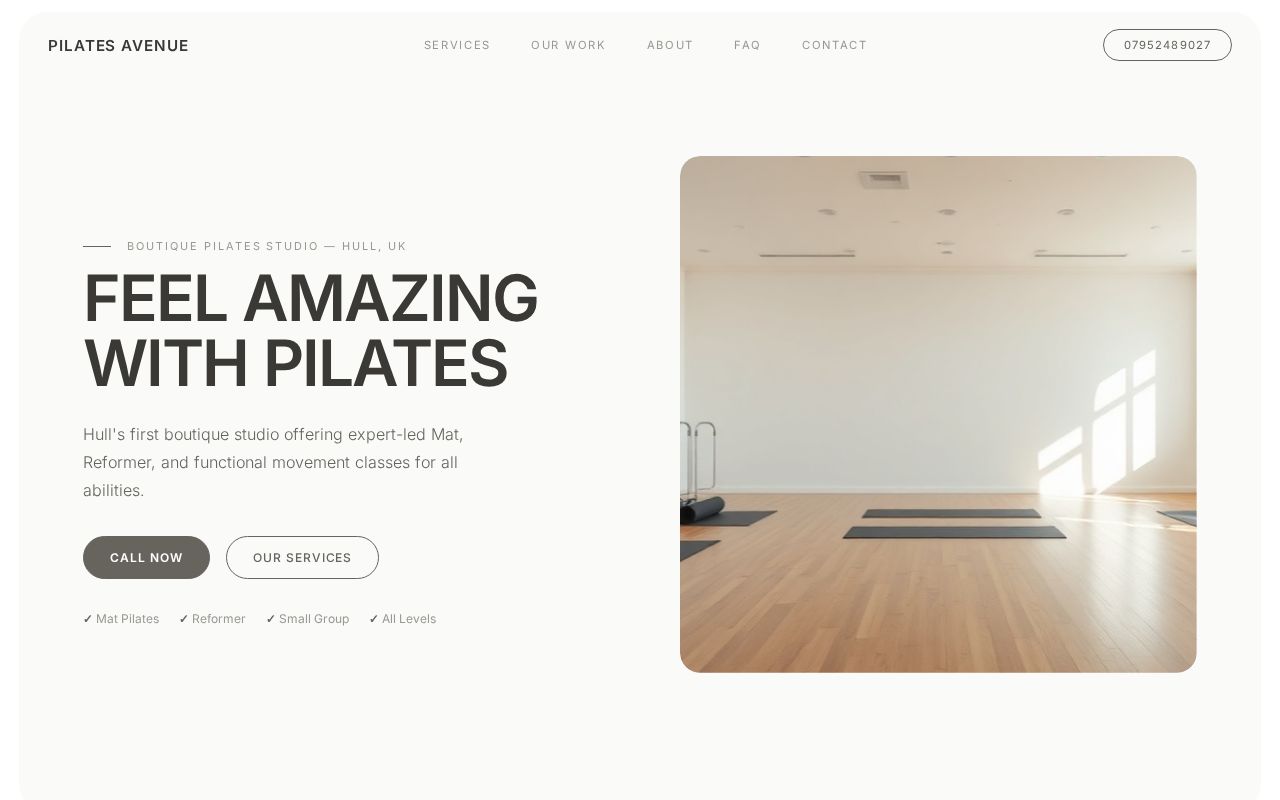 Your new website