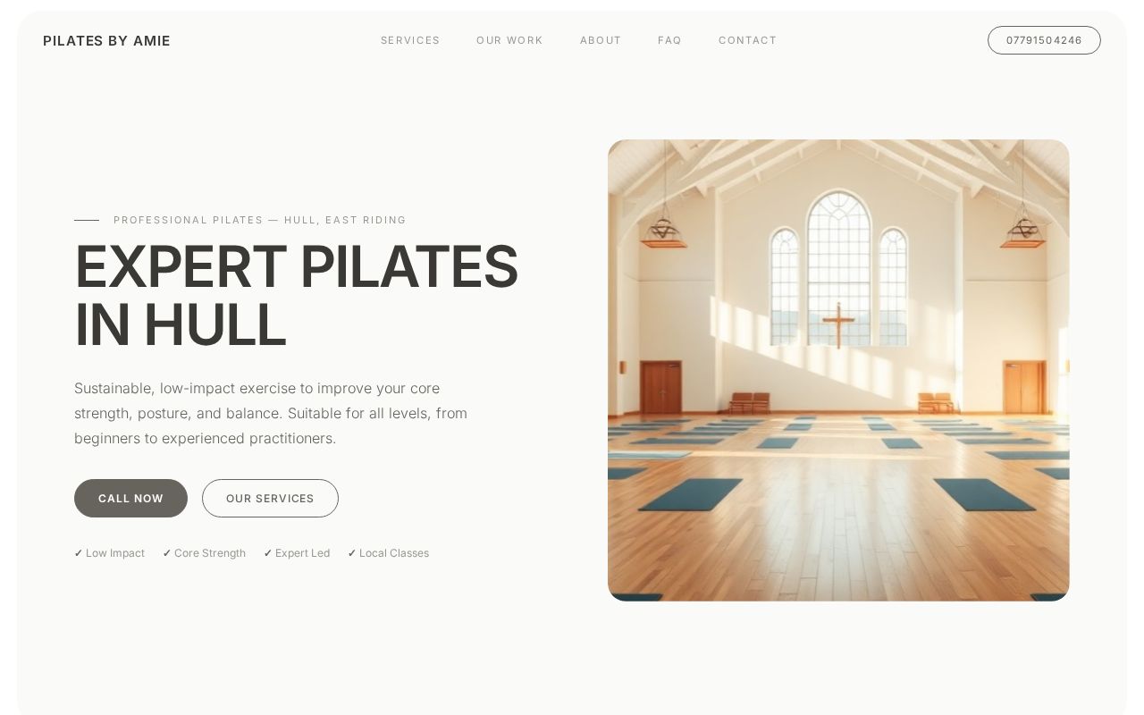 Your new website