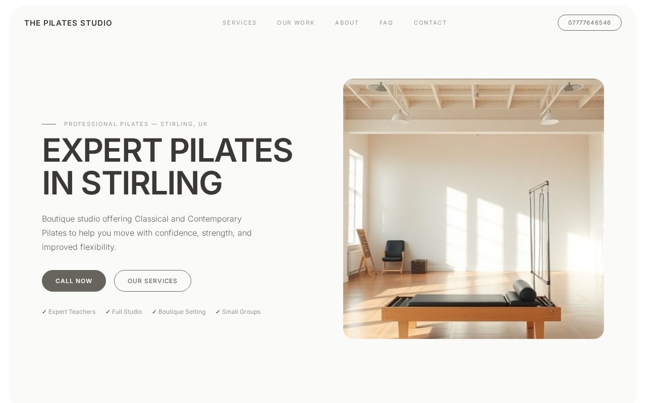 Your new website