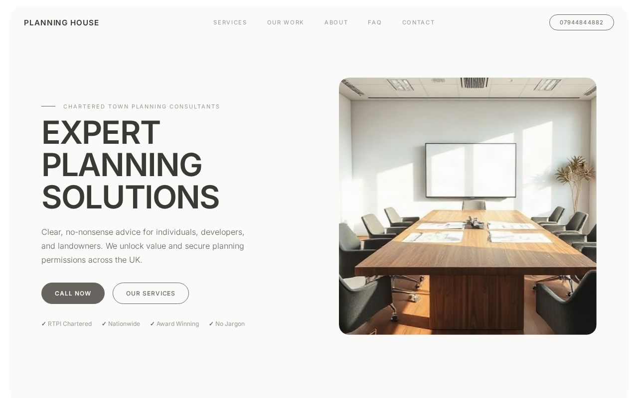 Your new website