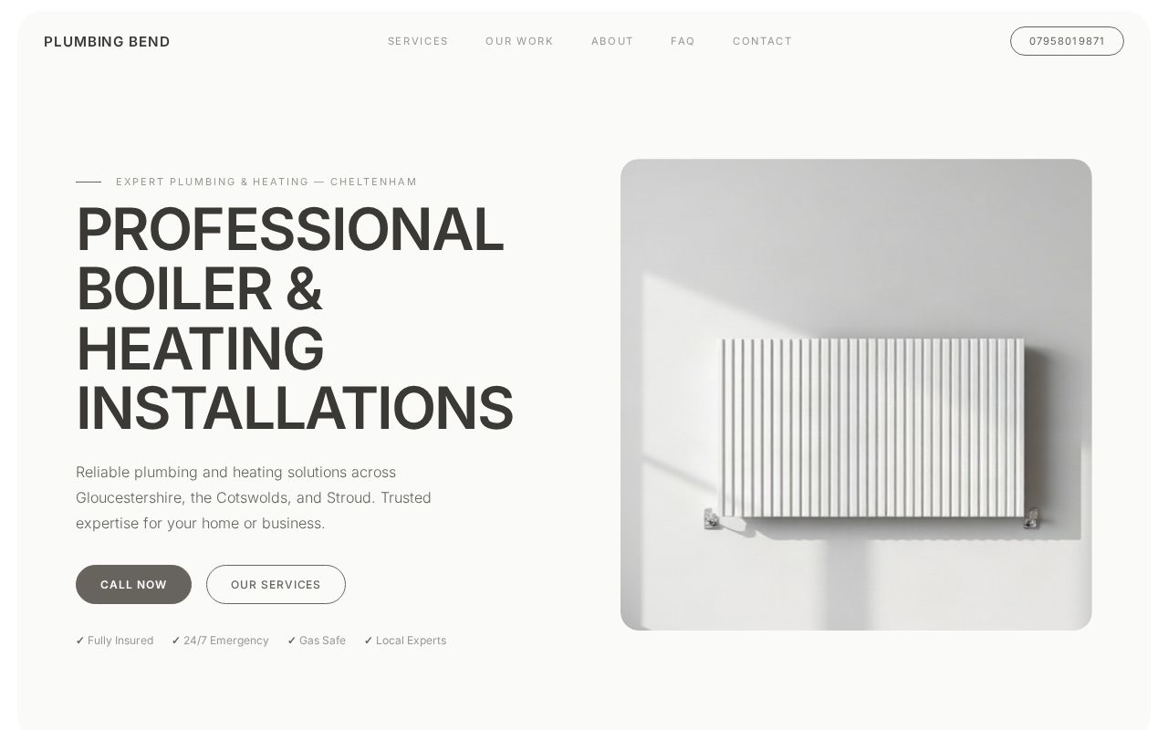 Your new website