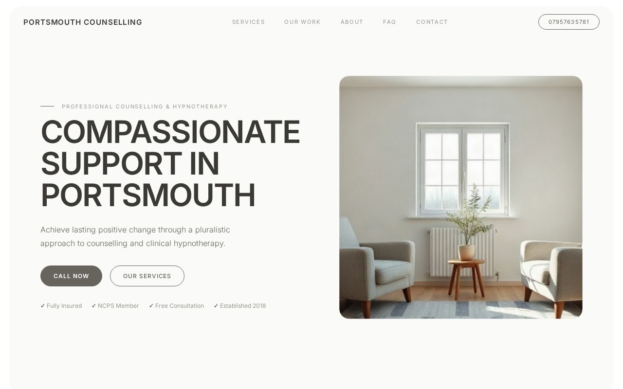 Your new website