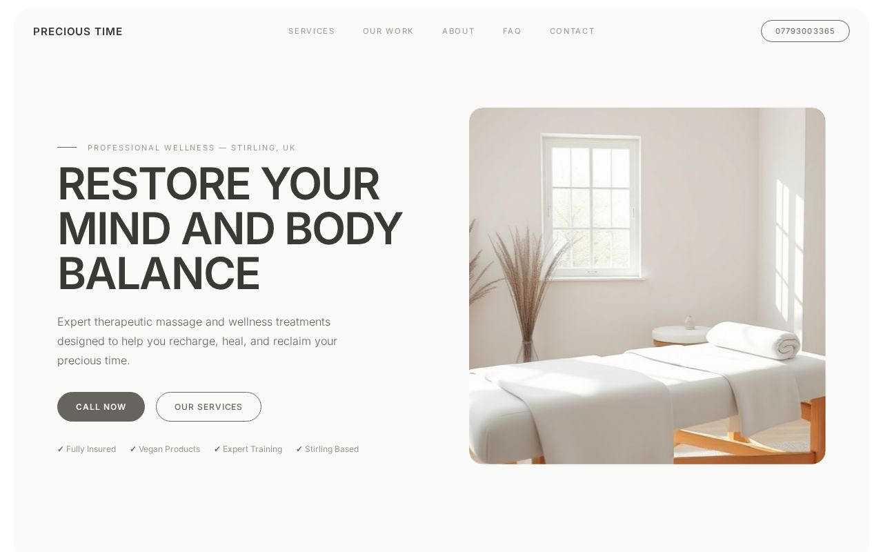 Your new website