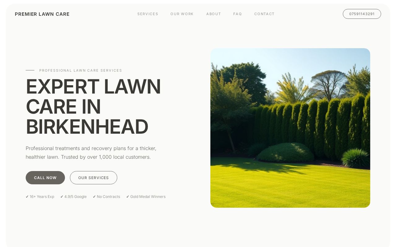 Your new website
