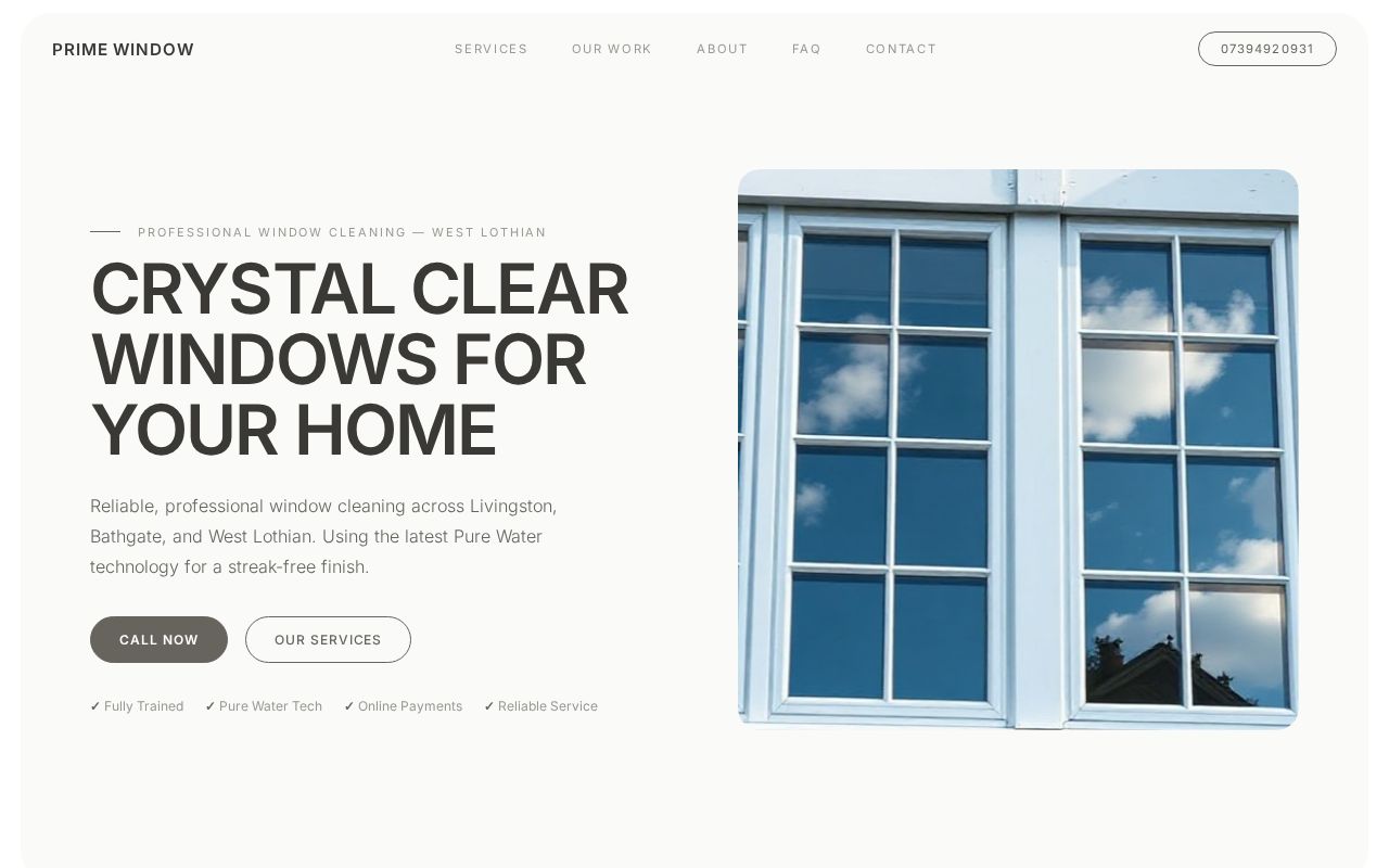Your new website