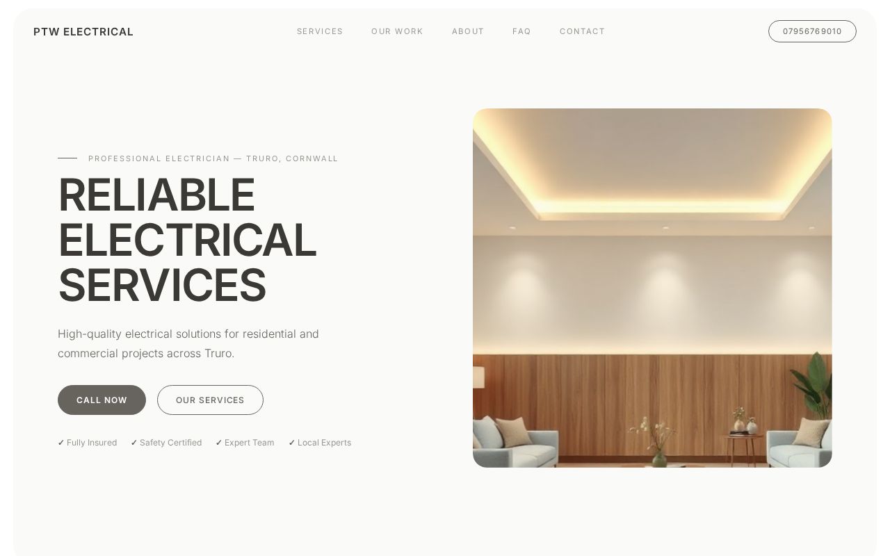 Your new website