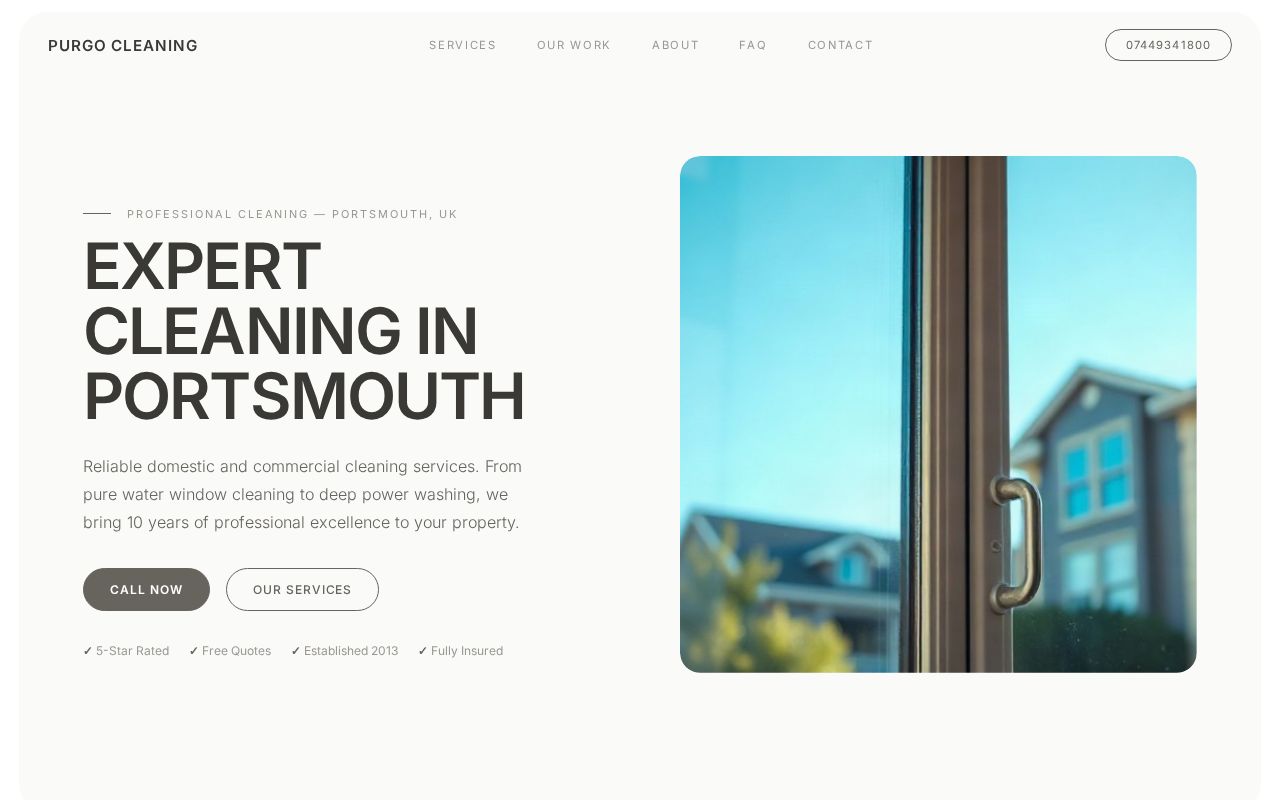 Your new website