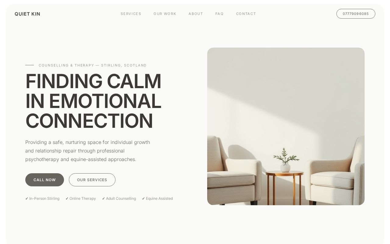 Your new website