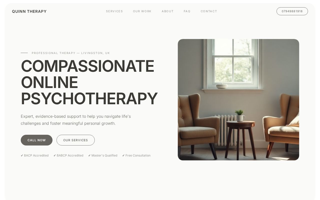 Your new website