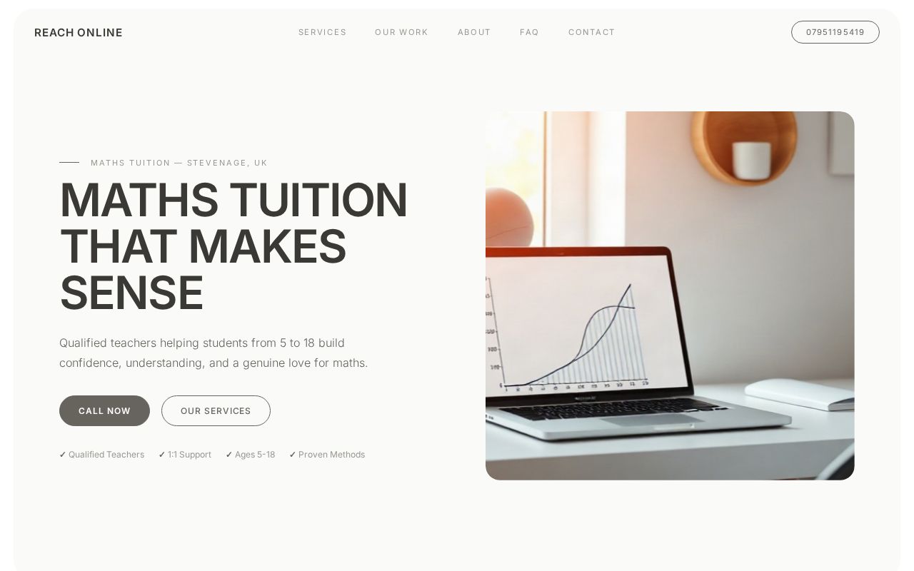 Your new website