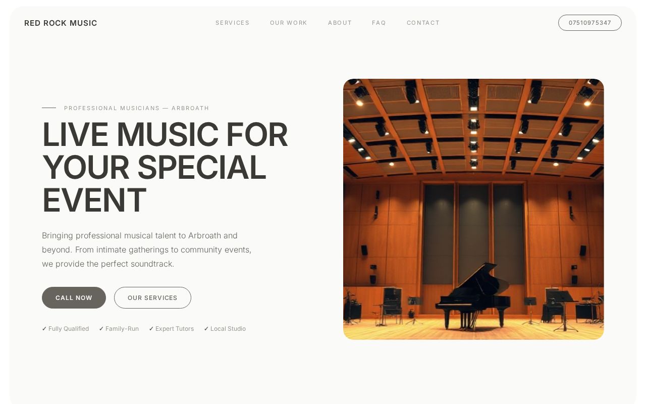 Your new website
