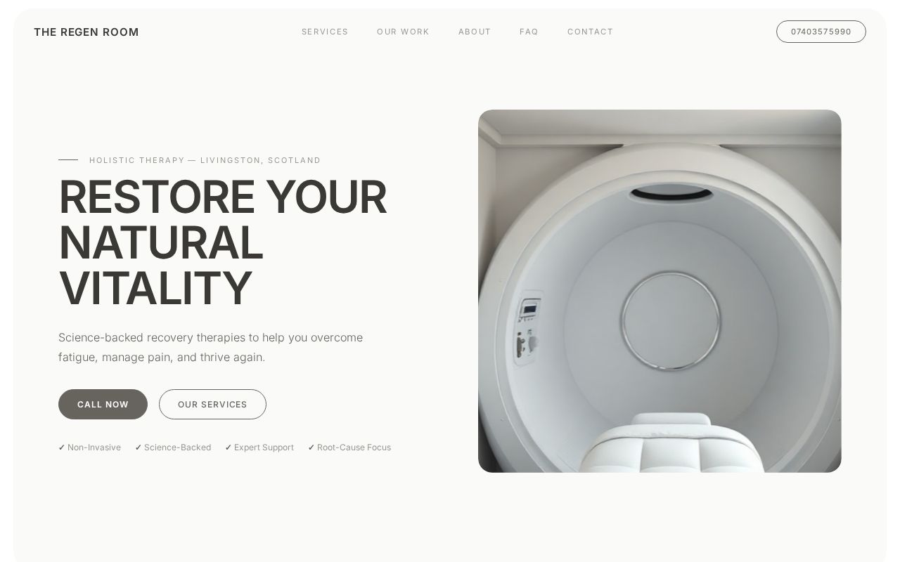 Your new website