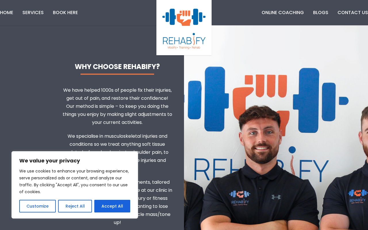 Your current website
