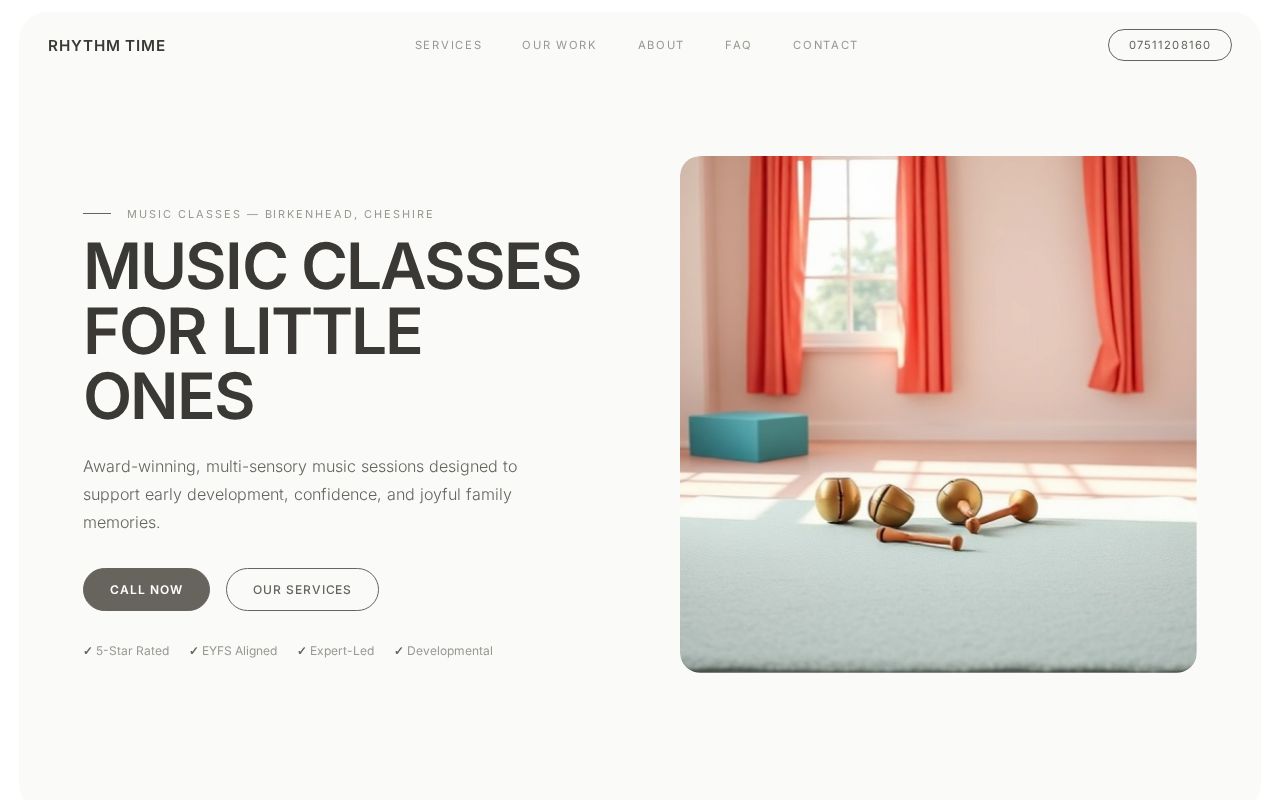 Your new website