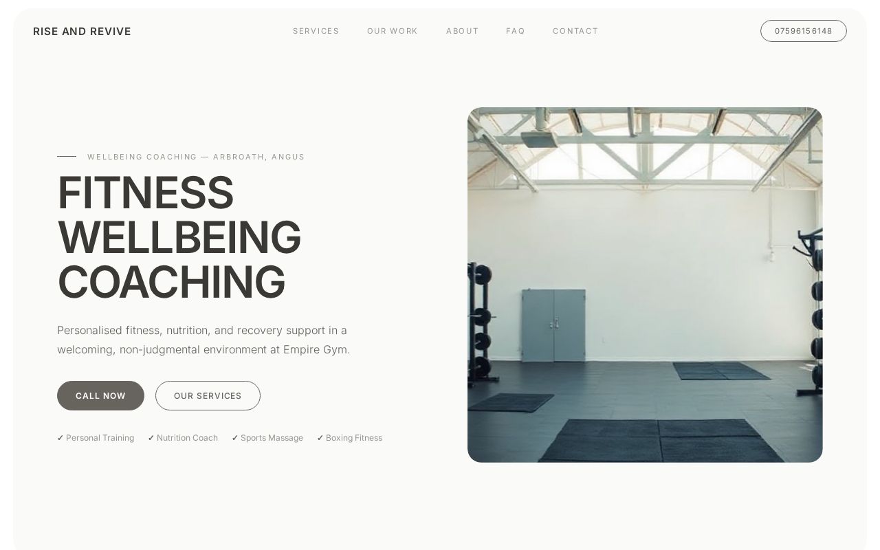 Your new website