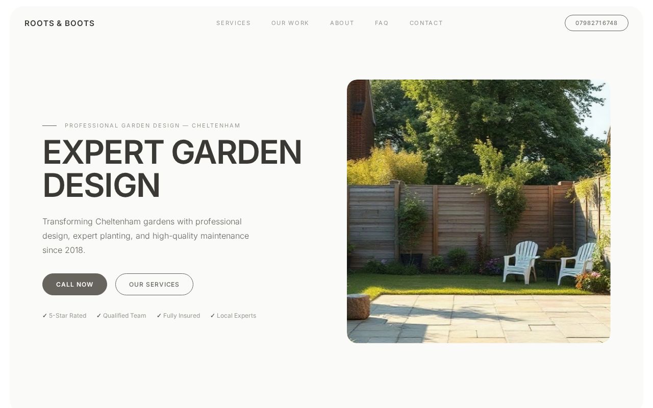 Your new website