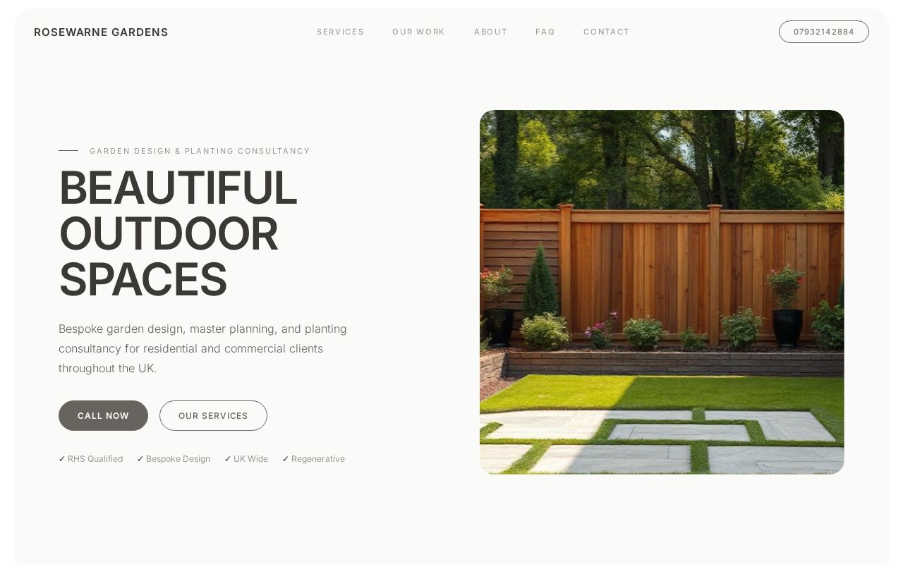 Your new website