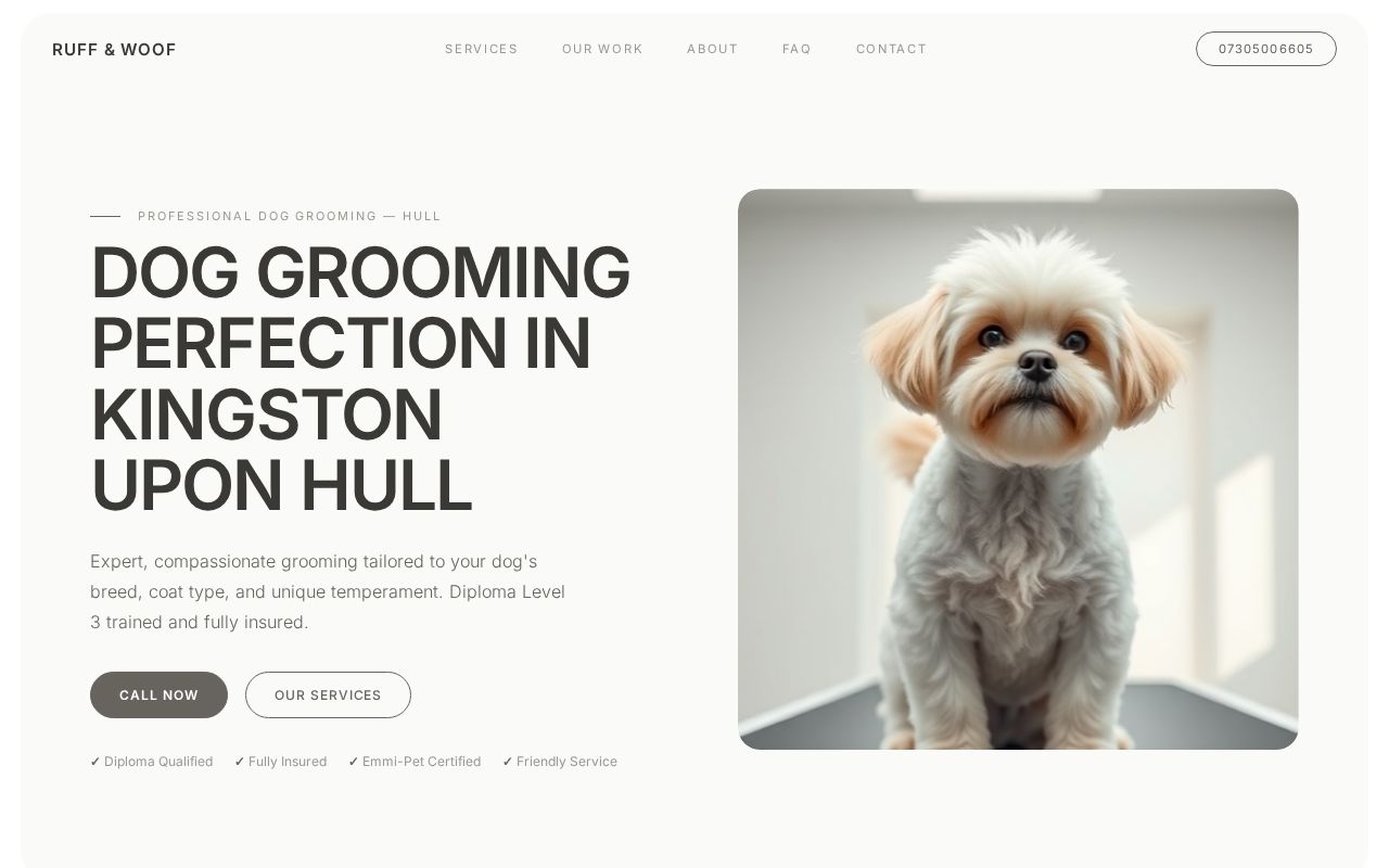 Your new website