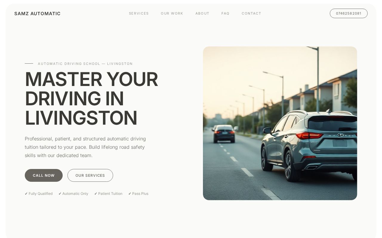 Your new website