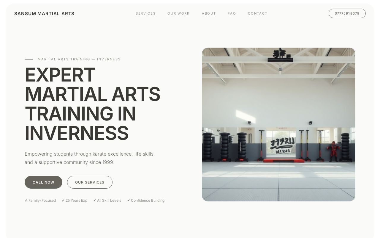 Your new website