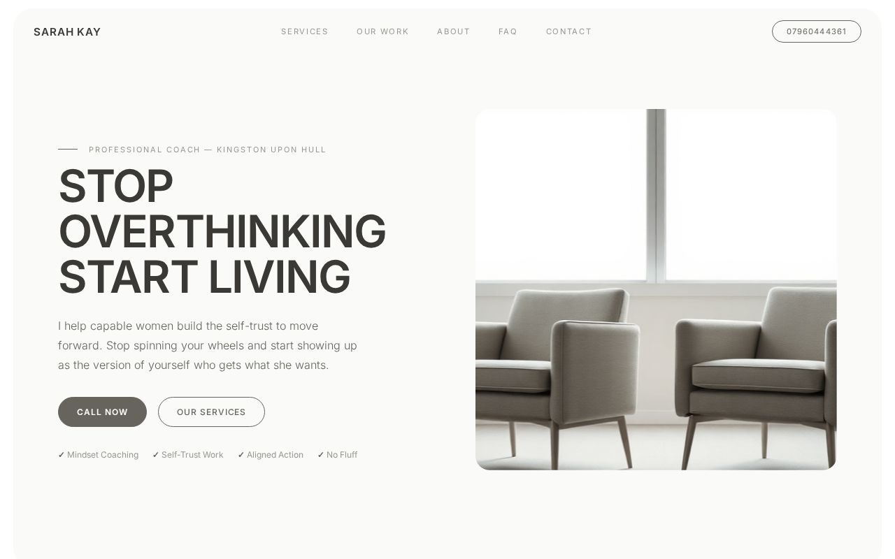 Your new website