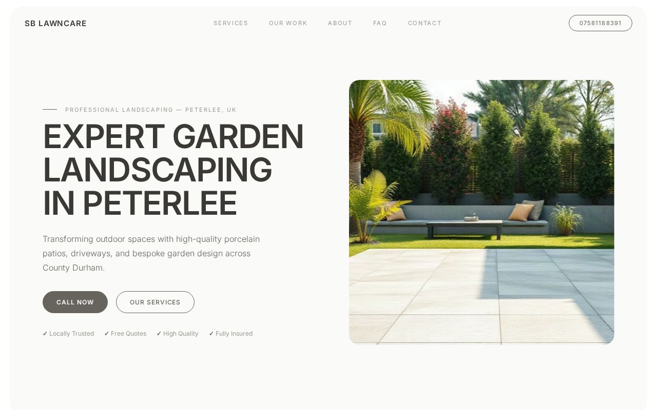 Your new website