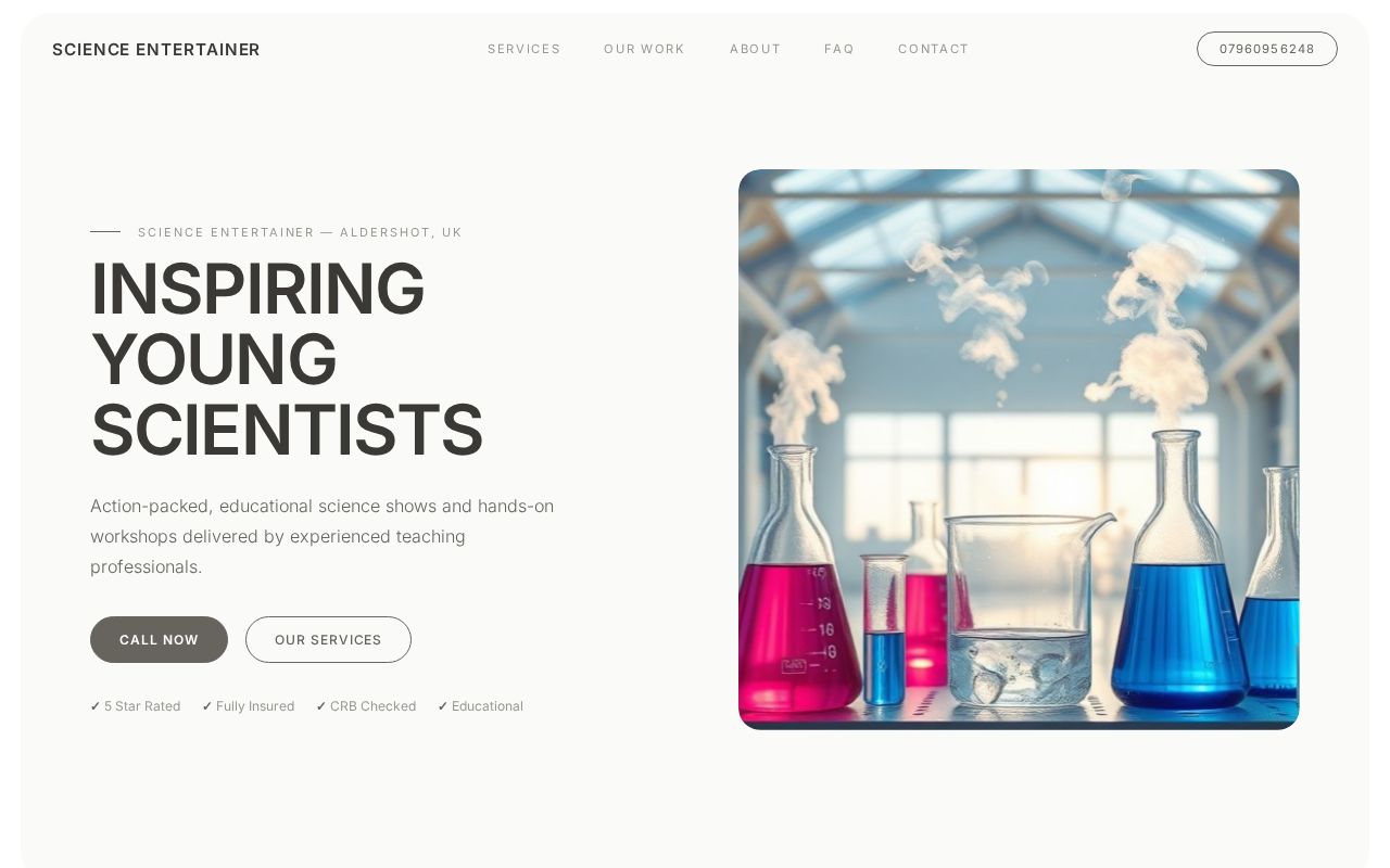 Your new website