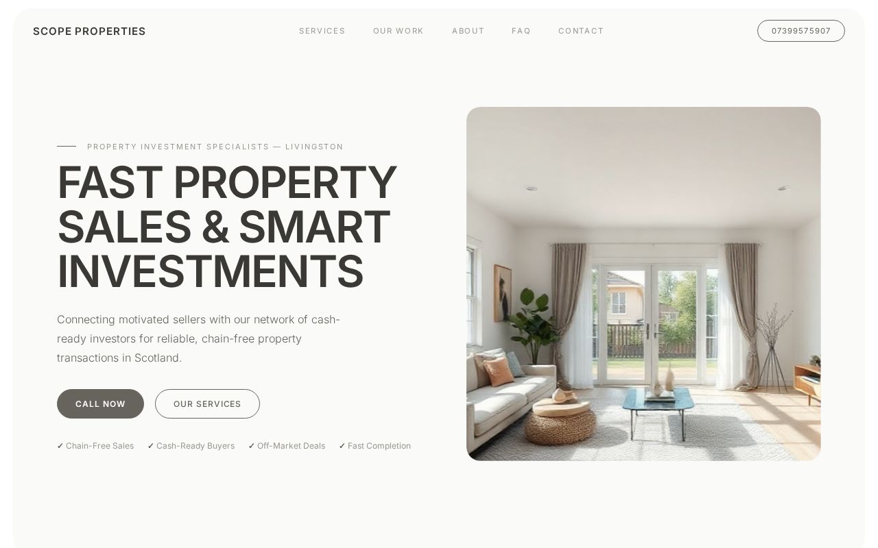 Your new website