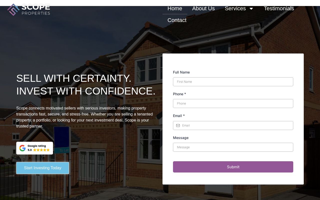 Your current website