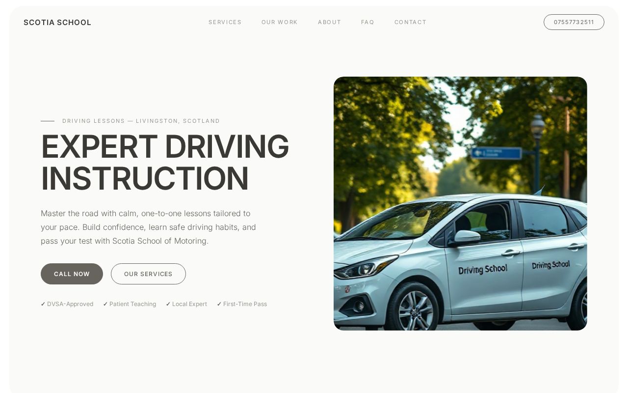 Your new website