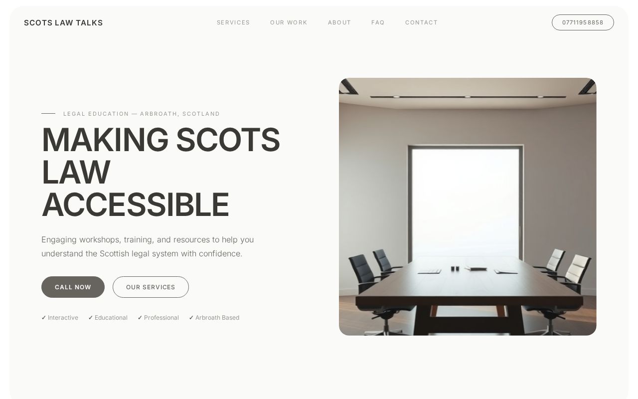 Your new website