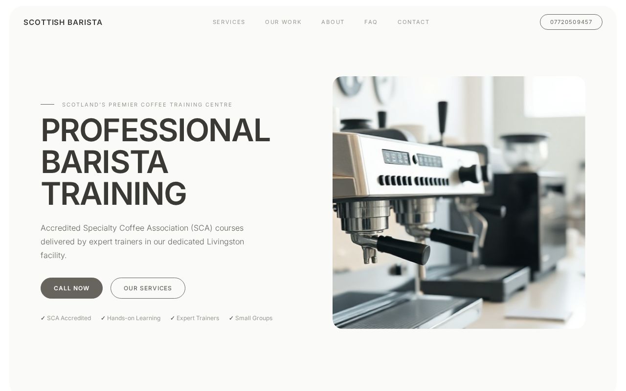 Your new website