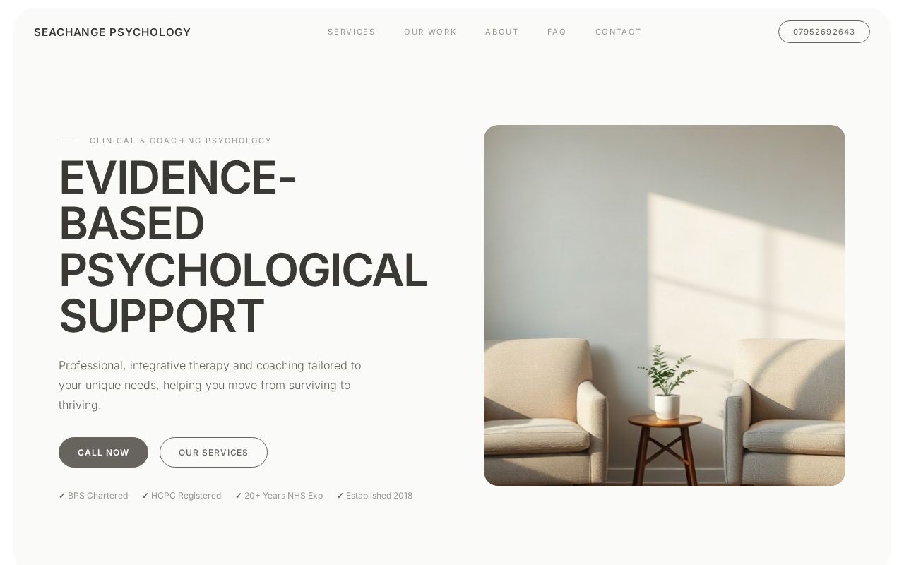 Your new website