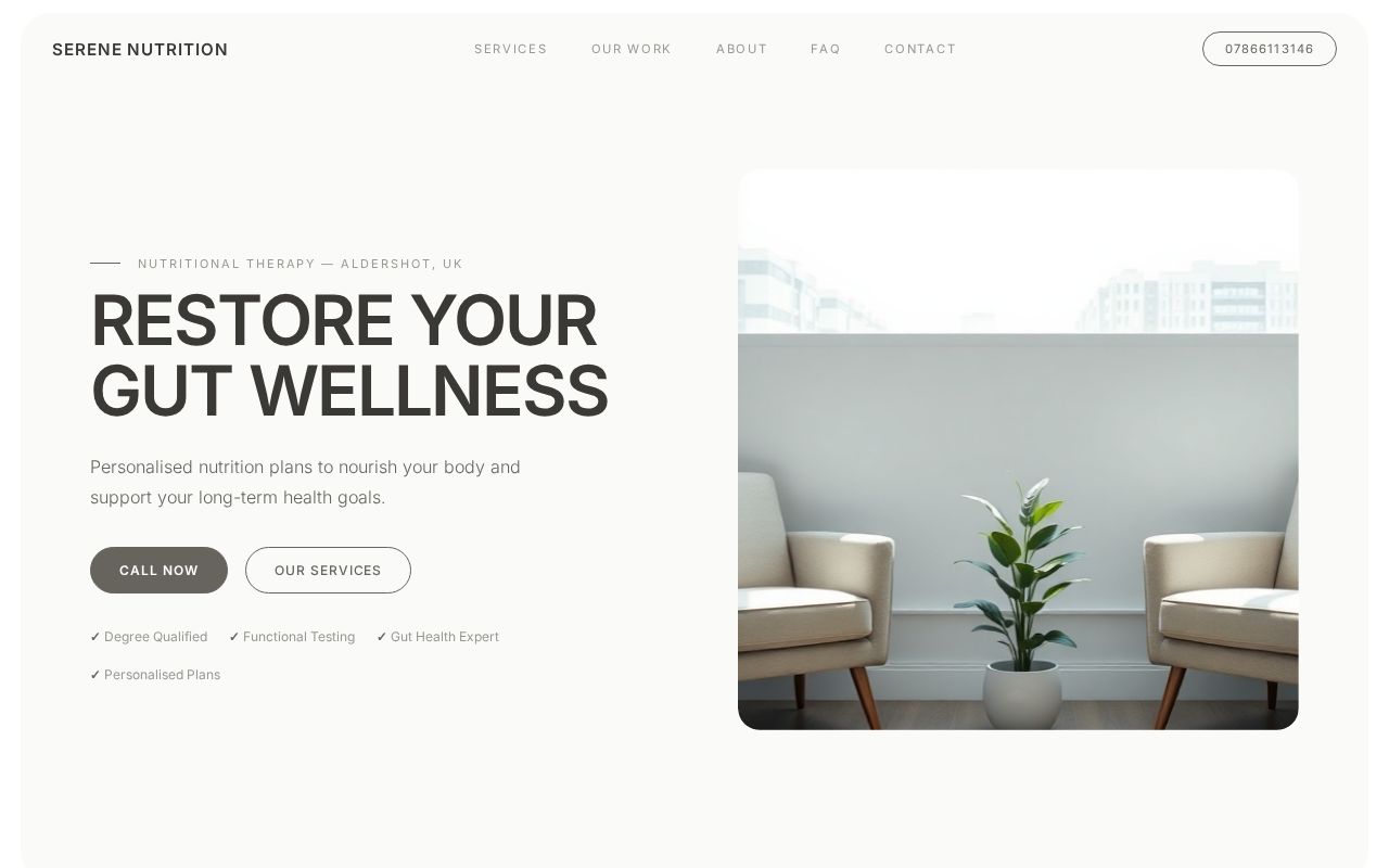 Your new website