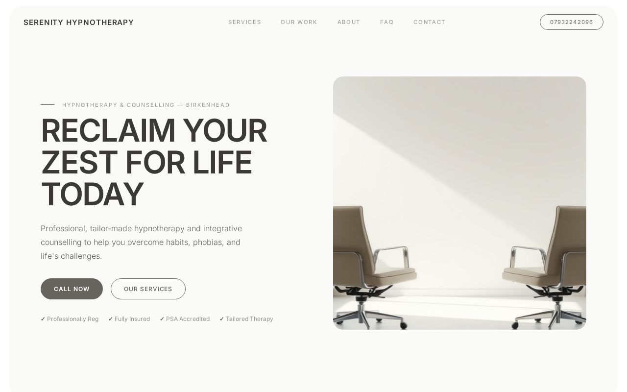 Your new website