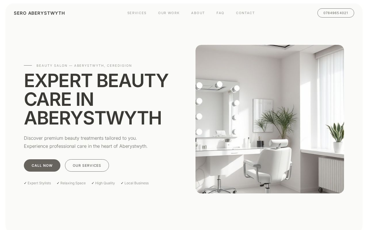 Your new website