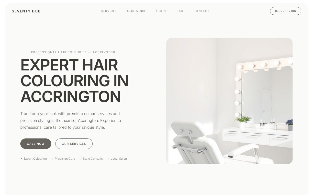 Your new website
