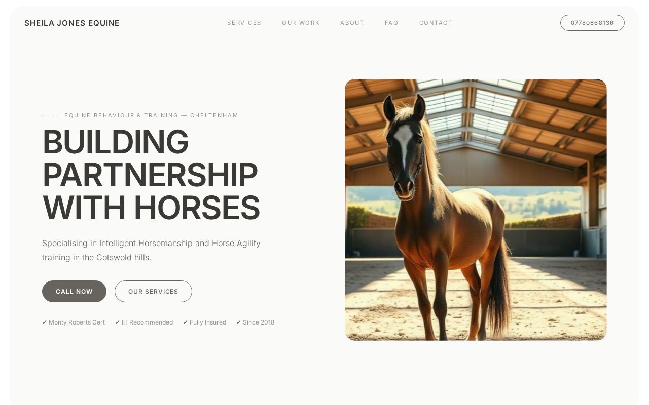 Your new website