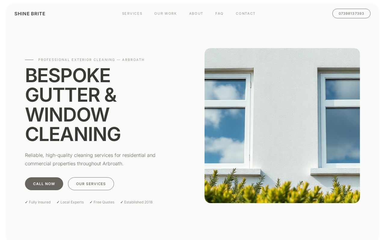 Your new website