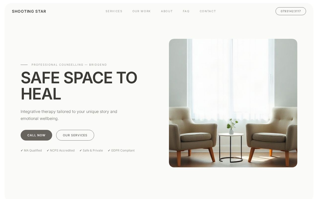 Your new website