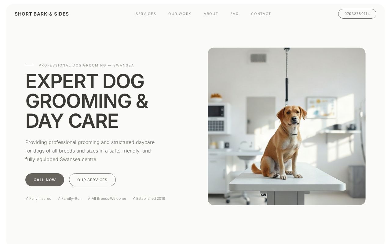 Your new website