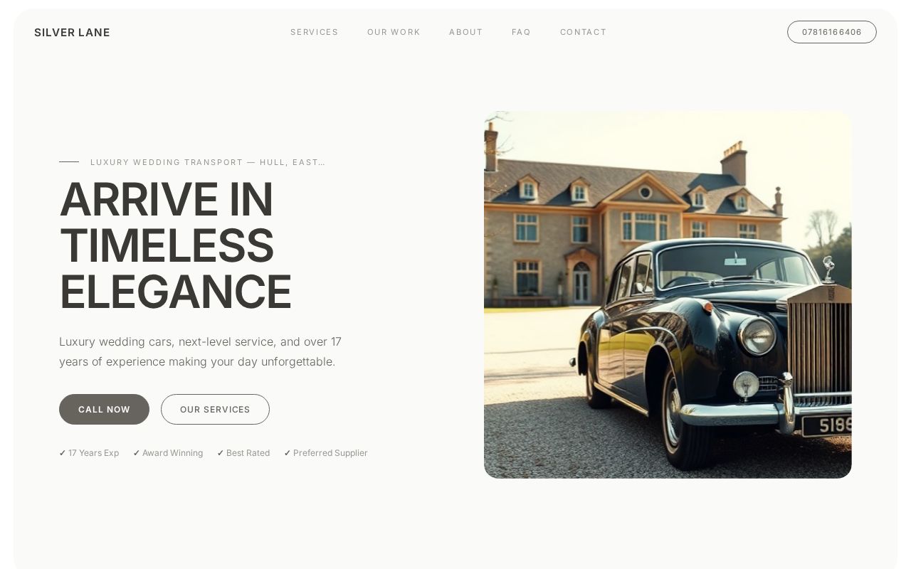 Your new website
