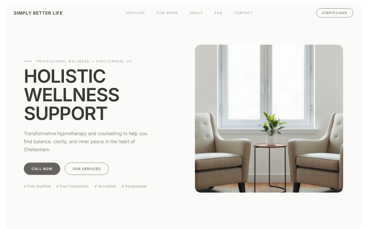 Your new website