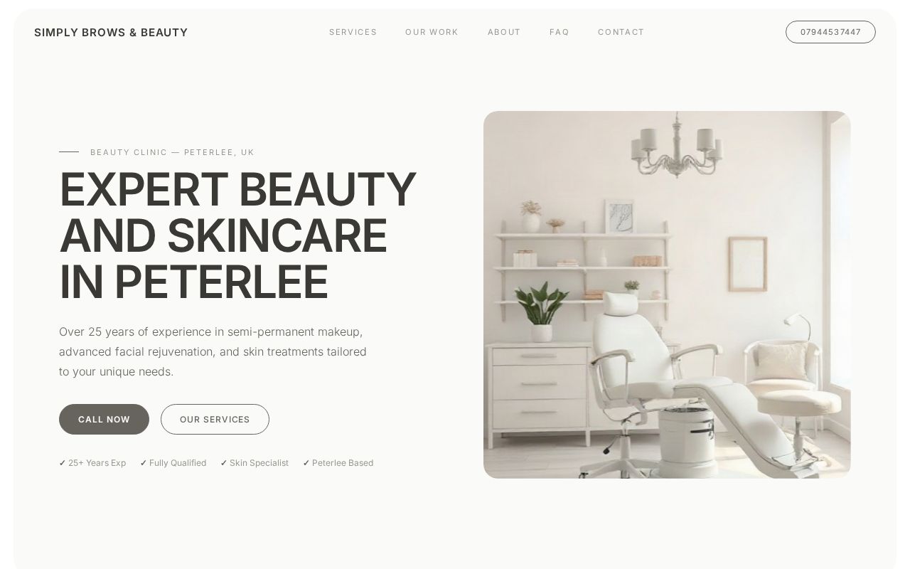 Your new website