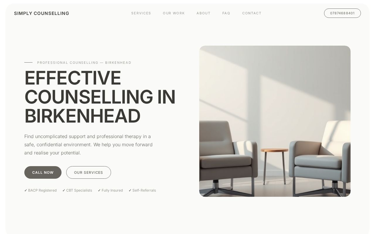 Your new website