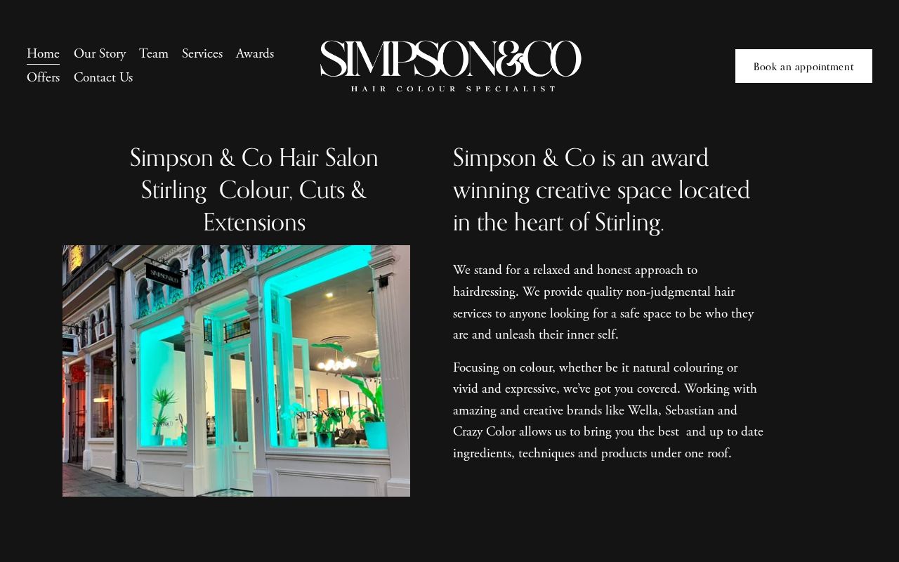 Your current website