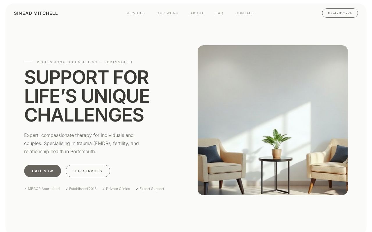 Your new website