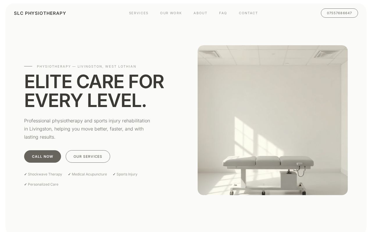 Your new website