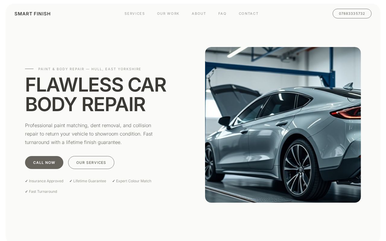 Your new website