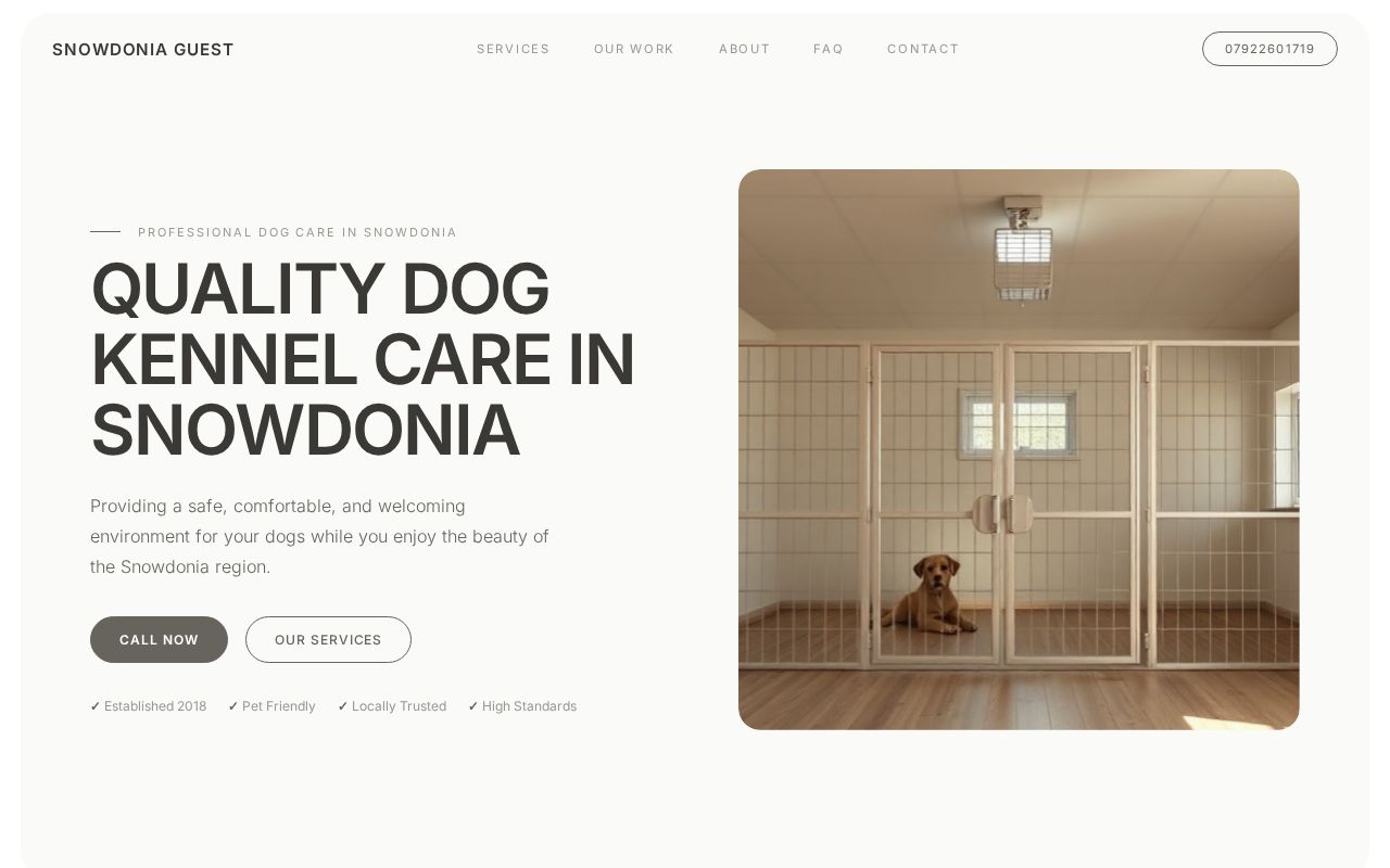 Your new website